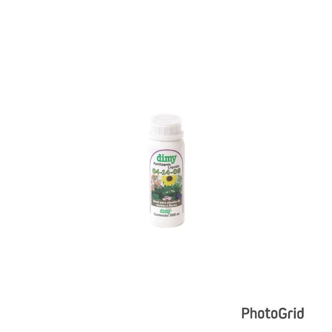 Fertilizante Líquido NPK 04 14 08 Dimy (500ml)