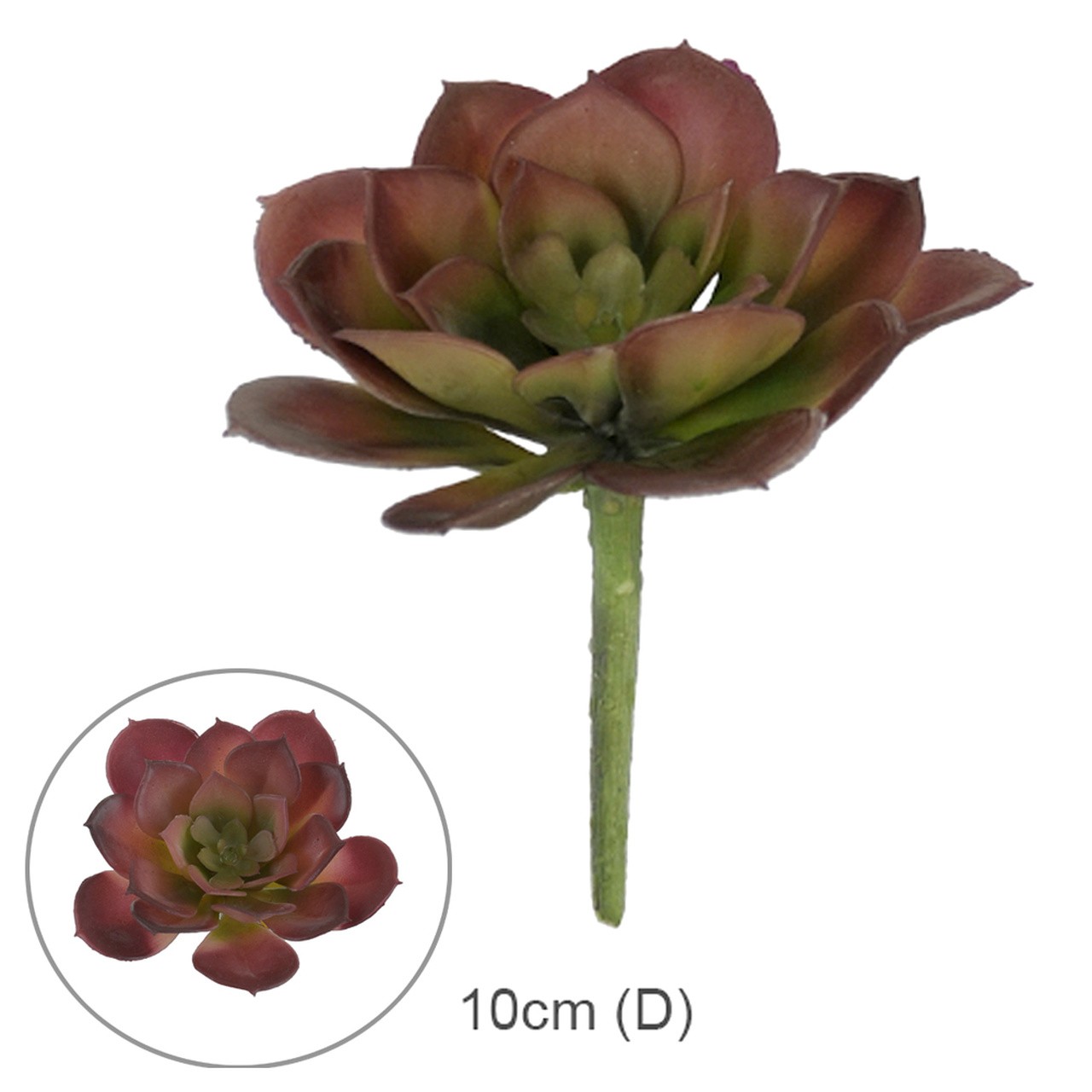 SUCULENTA VM 10 CM ARTIFICIAL