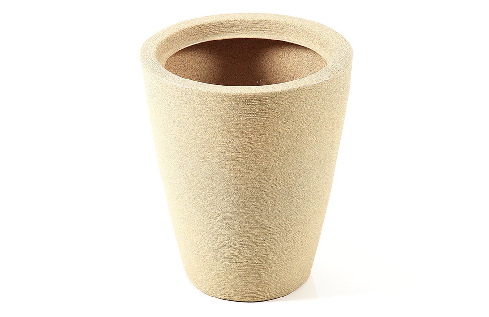 Vaso Cone Risco 1 Areia (39,5x33)