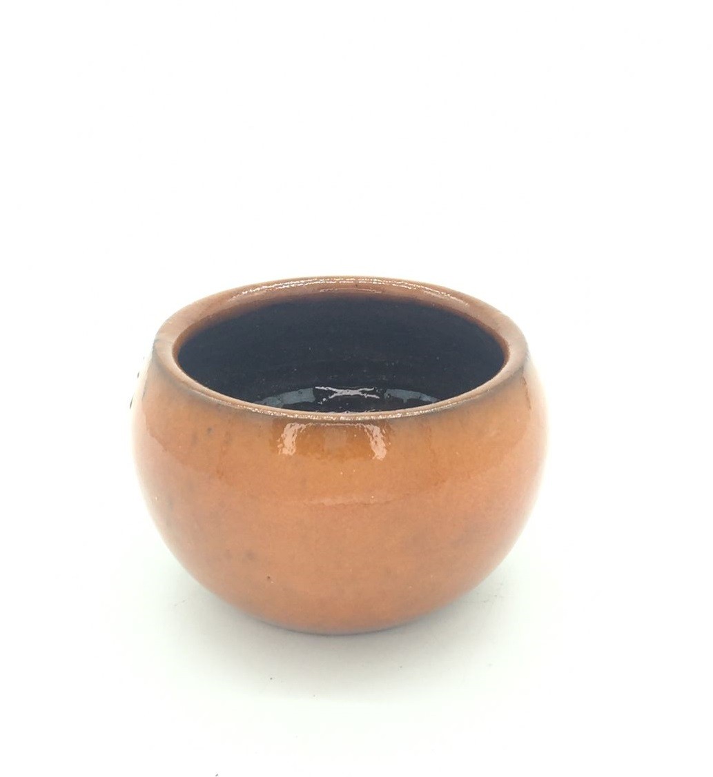 VASO COQUINHO 02 LARANJA 14X20