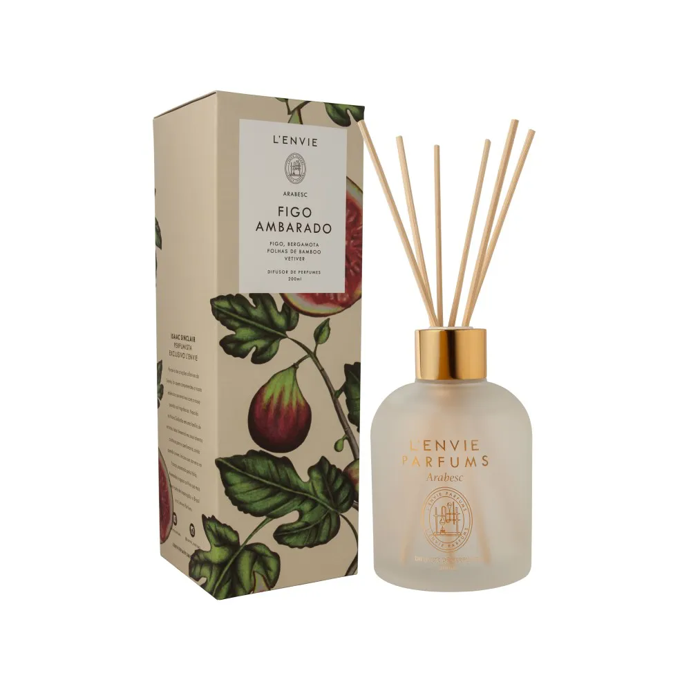 Difusor de perfume Figo Ambarado - Arabesc