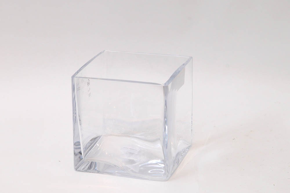 Vaso Vidro Quadrado Kwadrat (18x18)