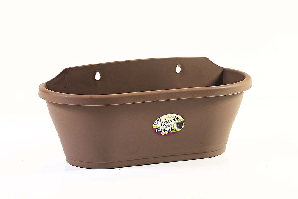 Jardineira Gruda 40x16 Tabaco