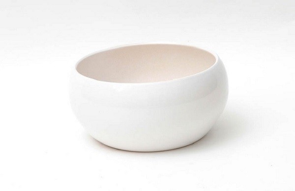 BACIA LORANCE CERAMICA BRANCA 25X12