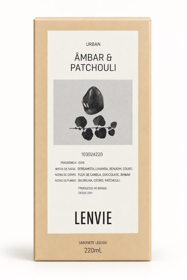 SABÃO LIQUÍDO AMBAR/PATCHOULI 220ML LP